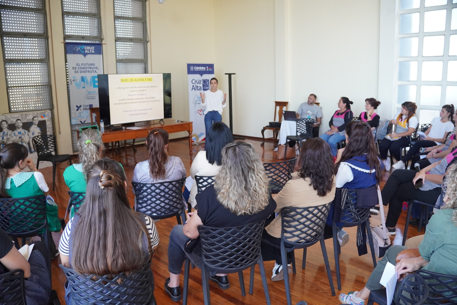 La capacitación abordó la conducta y brindó herramientas clave para docentes e instituciones.
