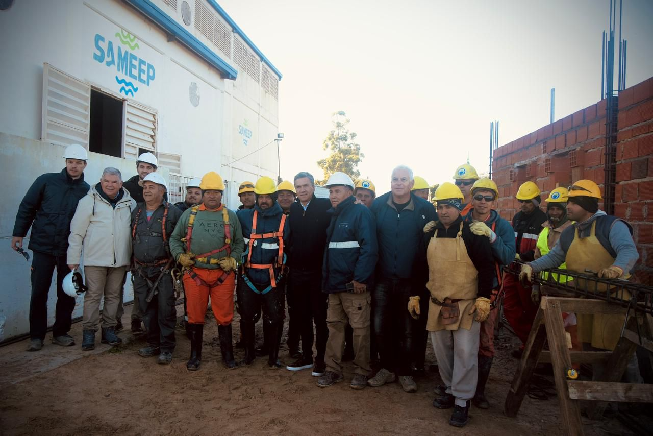 El Gobierno confirmó avances en el Segundo Acueducto del Interior y prevé duplicar el caudal de agua potable hacia fines de 2026 o principios de 2027.