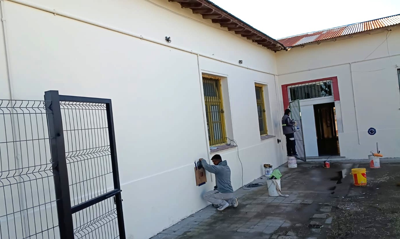 El Municipio de Luján llevó adelante trabajos de mejora en diversos establecimientos educativos.