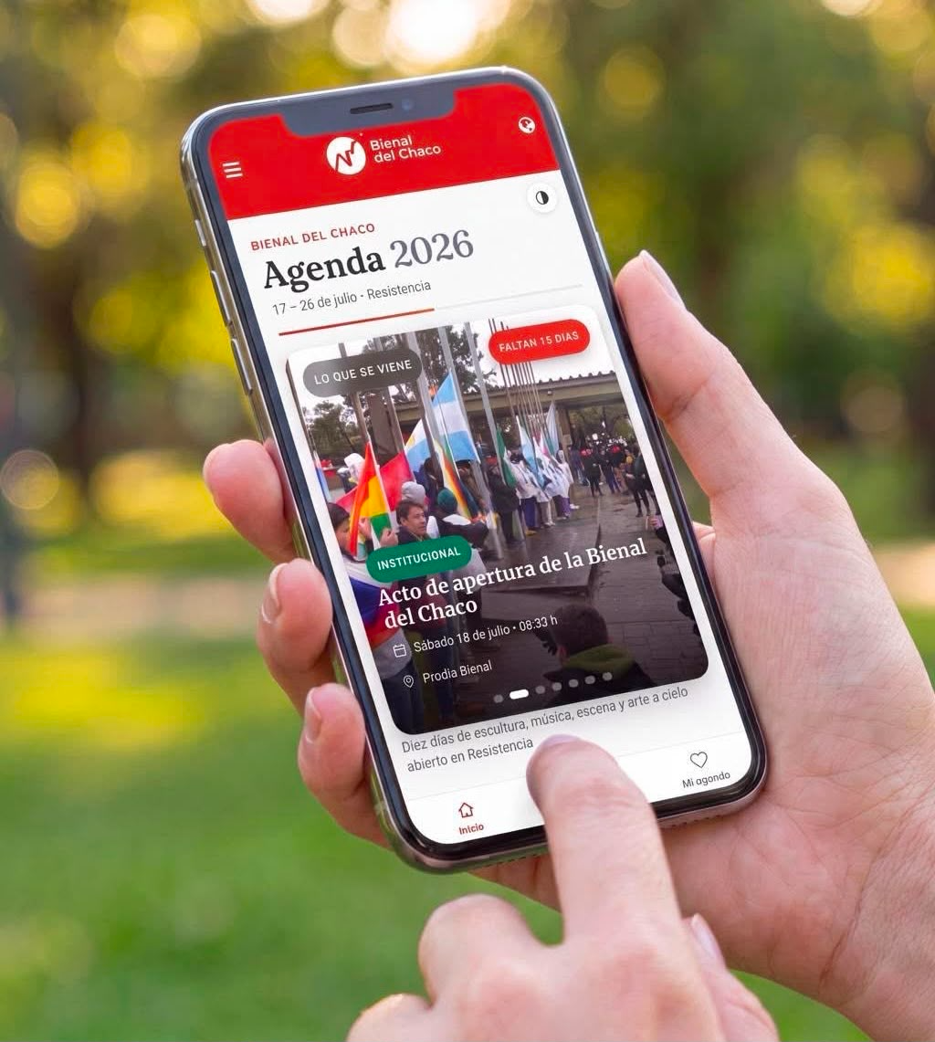 La Bienal del Chaco presentó su agenda digital interactiva para organizar las actividades del encuentro que reunirá arte, cultura y espectáculos en Resistencia.