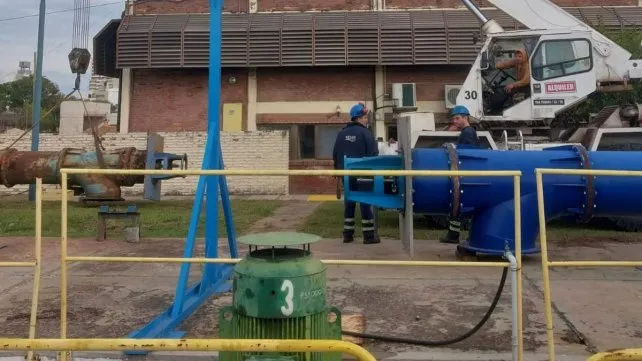Aguas Santafesinas interrumpirá el servicio entre las 0 y las 5 por trabajos en la planta potabilizadora Marcial Candioti.