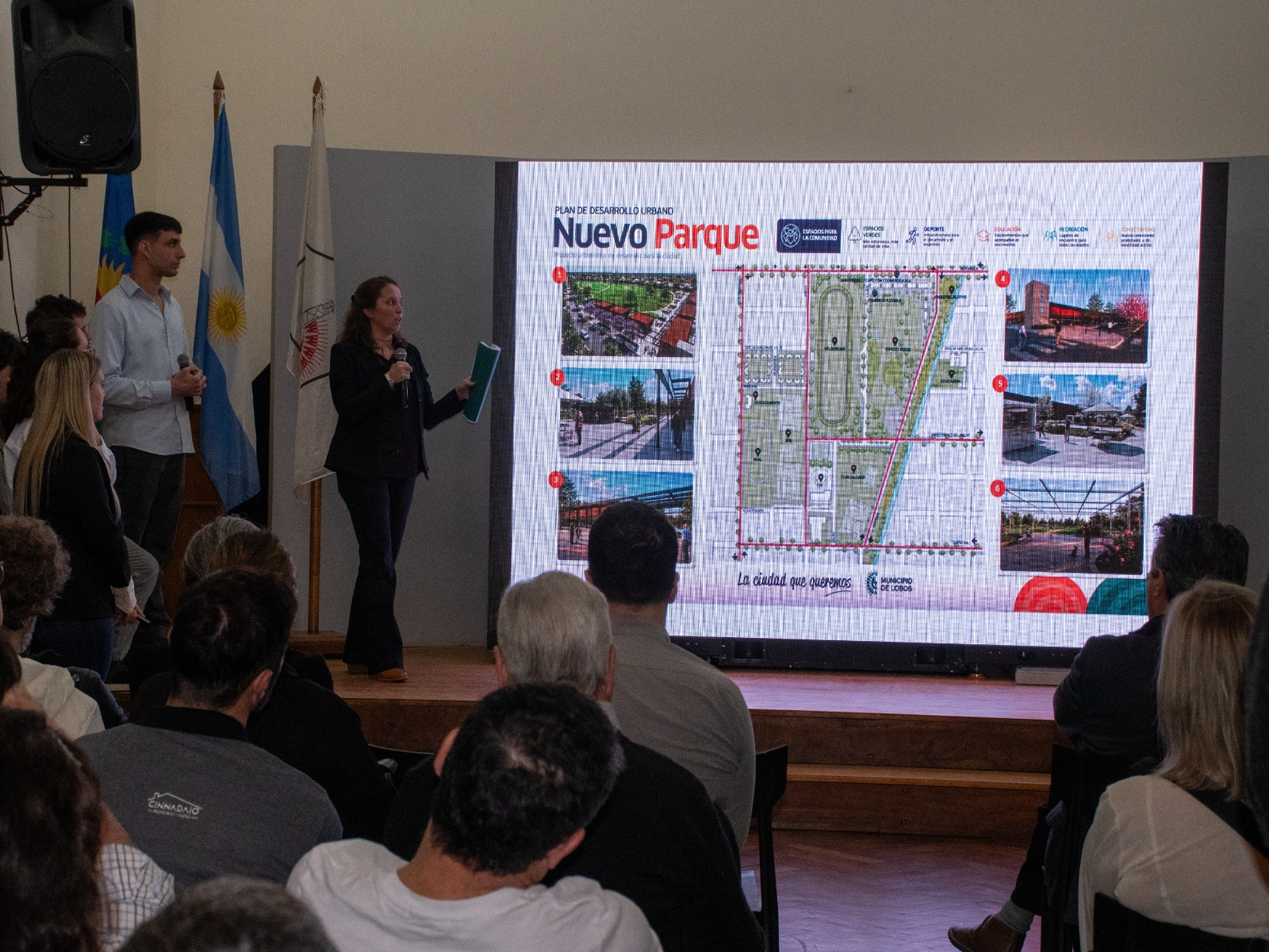 El Municipio presentó un plan integral con obras de conectividad, espacios públicos y desarrollo urbano para el futuro de Lobos.