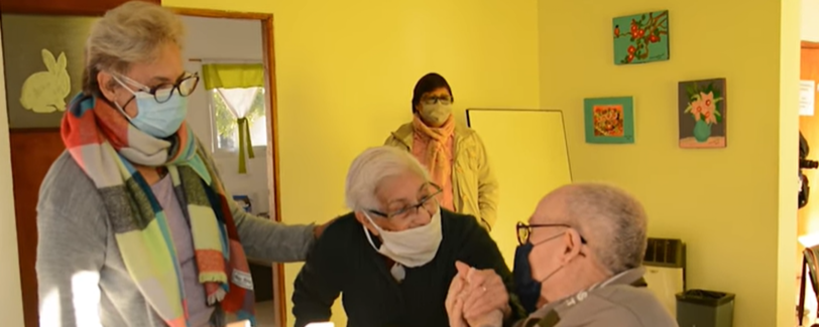 Tras m\u00e1s de un a\u00f1o y medio sin presencialidad, los adultos mayores de Punta Indio se reencontraron.