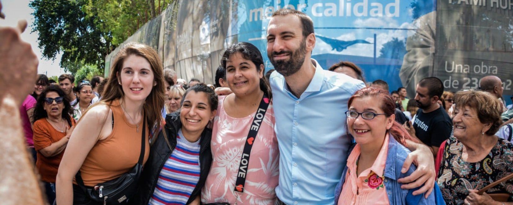 Junto a una gran cantidad de jubilados, supervis\u00f3 los avances de la obra que se espera est\u00e9 terminada a mediados de a\u00f1o y supone una inversi\u00f3n de casi 900 millones de pesos.