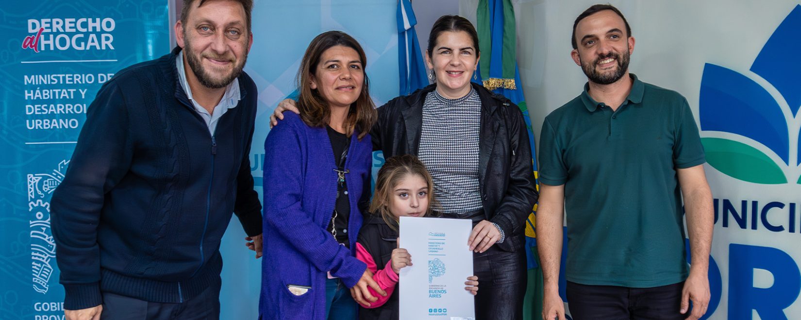 En el marco de Buenos Aires CREA, un programa de cr\u00e9dito provincial destinado a la ampliaci\u00f3n, reformas y refacci\u00f3n de hogares bonaerenses.