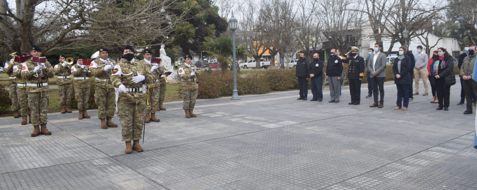 El intendente de Punta Indio Hern\u00e1n Y Zurieta encabez\u00f3 el acto homenaje que se llev\u00f3 a cabo el martes por la ma\u00f1ana.